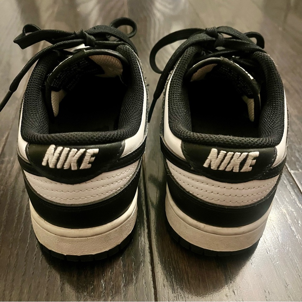 Nike Dunk Low Retro in Black & White (Panda) Classic Low-Top Nike Dunk Sneakers - Picture 10 of 16